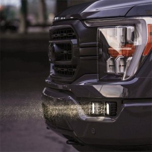 Ford F-150 Fog Light Kit - Front - Rigid Industries - Dual Fog Light Kit with D-Series SAE and Spot Lights - `21-`27 Ford F-150 Fog Light Kit - Front - Rigid Industries - Dual Fog Light Kit with D-Series SAE and Spot Lights - `21-`27